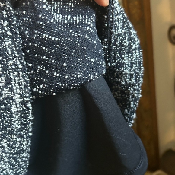 5/$20  Blue Gray and White Tweed Dress - Picture 7 of 16